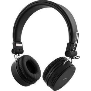 STREETZ HL-421 Bluetooth on-ear koptelefoon met microfoon en control buttons - 22 uur speeltijd - Zwart