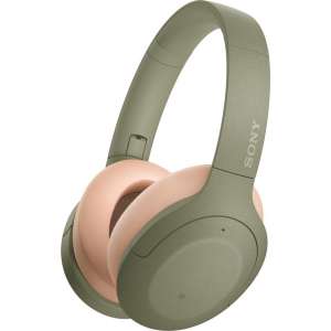 Sony WH-H910N - Draadloze Bluetooth over-ear koptelefoon met Noise Cancelling - Groen