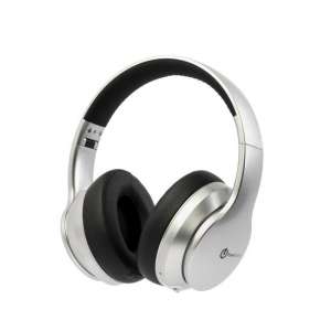 PowerLocus P6 - draadloze Over-Ear Koptelefoon Inklapbaar - Bluetooth Hoofdtelefoon - Met microfoon - Zilver