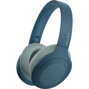Sony WH-H910N - Draadloze Bluetooth over-ear koptelefoon met Noise Cancelling - Blauw