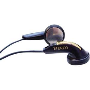 SoundLAB stereo earphones - waterbestendig / zwart - 1,2 meter