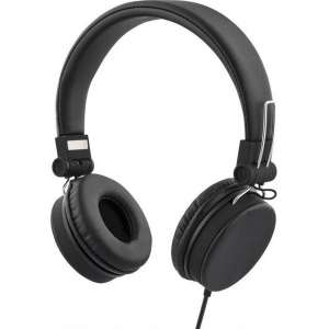 STREETZ HL-221 Opvouwbare On-ear hoofdtelefoon met microfoon - Zwart