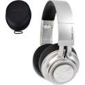 PowerLocus P3 draadloze Over-Ear Koptelefoon, Inklapbaar Bluetooth hoofdtelefoon met micro - Zilver