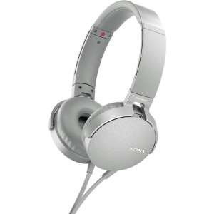 Sony MDR-XB550AP – eXtra Bass on-ear koptelefoon – Wit