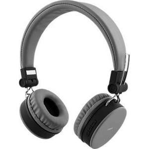 STREETZ HL-424 Bluetooth on-ear koptelefoon met microfoon en control buttons - 22 uur speeltijd - Grijs