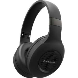 PowerLocus P4 - Draadloze Koptelefoon Over-Ear - Bluetooth - Zwart/Grijs