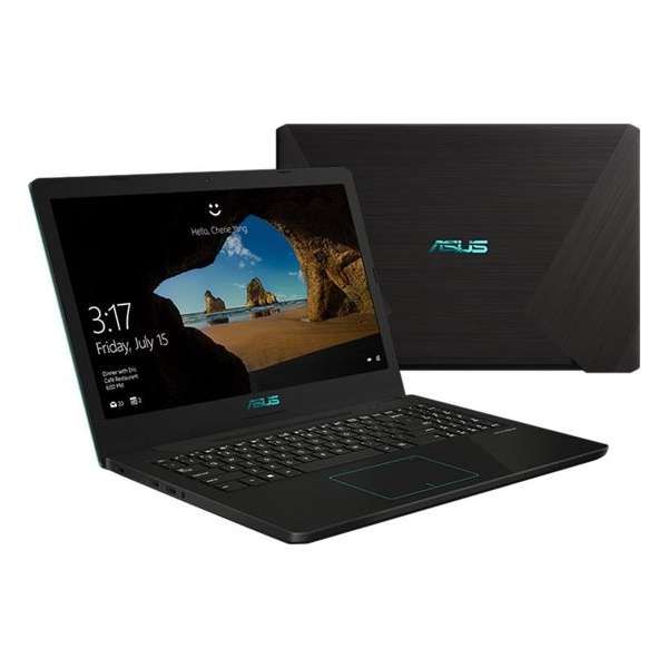 ASUS X570ZD-FY354T Zwart, Blauw Notebook 39,6 cm (15.6'') 1920 x 1080 Pixels AMD Ryzen 5 2500U 8 GB DDR4-SDRAM 1000 GB HDD