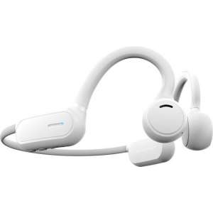 Maxxions Open-Ear Sport Oordopjes - Wit - Draadloze Bluetooth Bone Conduction Koptelefoon - Hardlopen/Fitness/Sport/Fietsen
