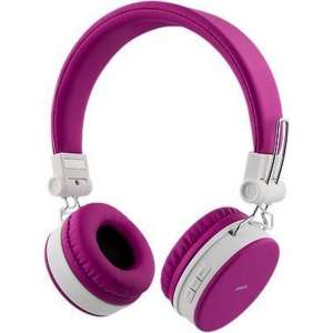 STREETZ HL-425 Bluetooth on-ear koptelefoon met microfoon en control buttons - 22 uur speeltijd - Roze