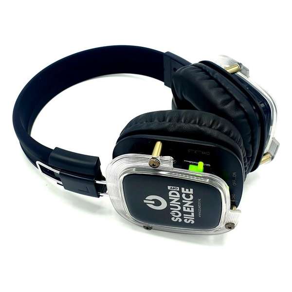 SoundOff pakket 10 headsets LT2.4 silent disco universeel FM-freq 3channel