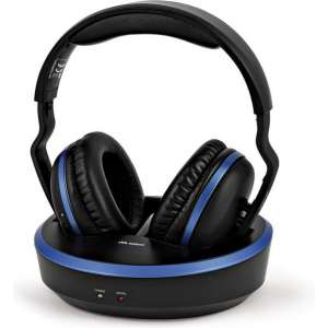 Meliconi HP COMFORT hoofdtelefoon/headset Hoofdtelefoons Hoofdband Zwart, Blauw