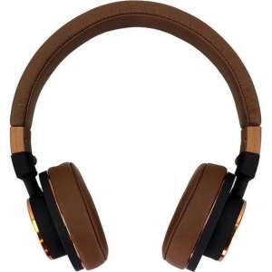 Cazbi Helium Hi-Res HD Stereo Headphones On-Ear Foldable Gold/Brown