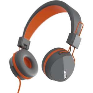 Hama 00184046 hoofdtelefoon/headset Hoofdband Grijs, Oranje
