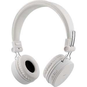 STREETZ HL-427 Bluetooth on-ear koptelefoon met microfoon en control buttons - 22 uur speeltijd - Wit
