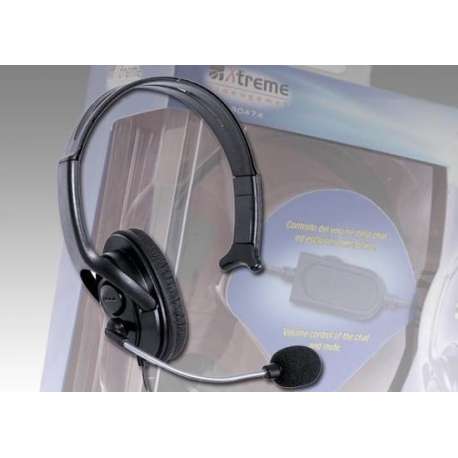 Xtreme 3,5 mm Monauraal koptelefoon - Zwart
