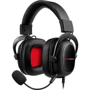 Mars Gaming MH5 hoofdtelefoon/headset Hoofdband Zwart, Rood