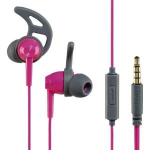 Hama In-ear-stereo-oortelefoon "Action", pink/grijs