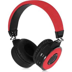 QY  Bluetooth On-ear draadloze Koptelefoon Z-18 – rood
