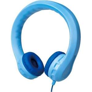 LogiLink Koptelefoon gepolstert,Kindersicher 3,5mm blauw