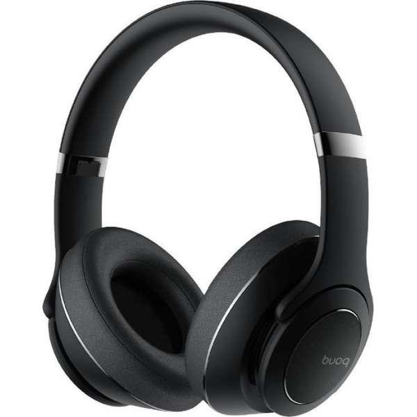 Buoq Axis - Draadloze over-ear koptelefoon - inklapbaar - speaker - Zwart