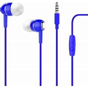 PURO Chrome Headset In-ear Blauw