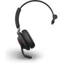 Jabra Evolve2 65 UC Mono Headset USB-A - UC-gecertificeerd (Zoom, Google Hangout, Avaya, Mitel ...) - Zwart
