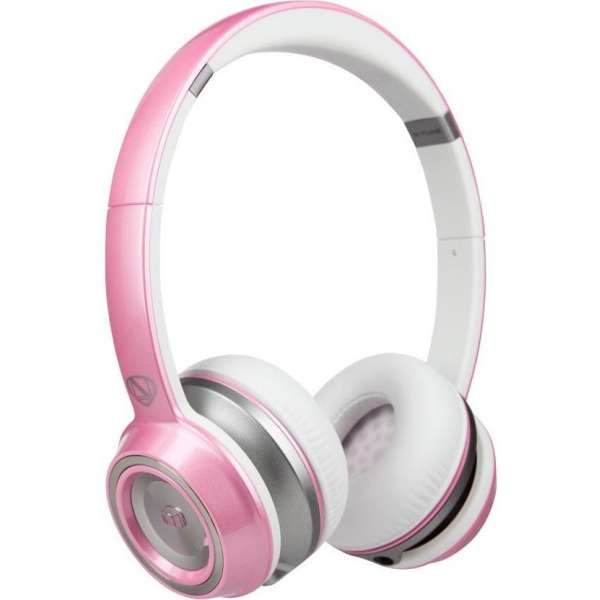 Monster NTune Pearl On-Ear roze met ControlTalk