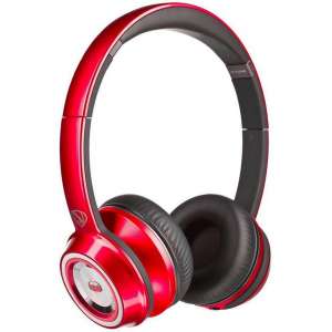 Monster N-Tune Candy Red - On-ear koptelefoon - Rood