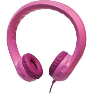 LogiLink Koptelefoon gepolstert,Kindersicher 3,5mm Pink