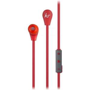 KitSound Bounce Headset In-ear Rood