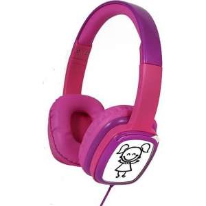 Soundz - koptelefoon - voor kinderen - roze