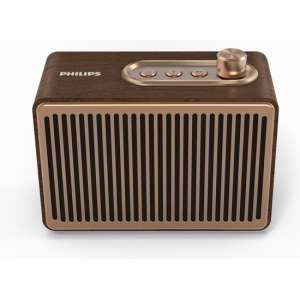 Philips VS300 - Vintage Bluetooth Speaker - Bruin