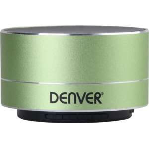 Denver BTS-32GREEN / Draadloze Bluetooth Portable Speaker/ Lichteffect / Groen