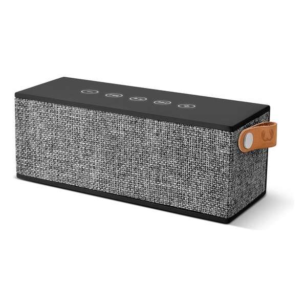 Fresh 'n Rebel Rockbox Brick Fabriq - Draadloze Bluetooth Speaker - Grijs