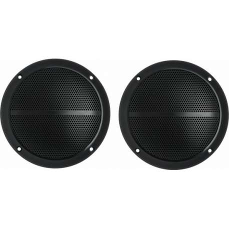 Kenford 16,5 cm badkamer speaker set - zwart 50 watt
