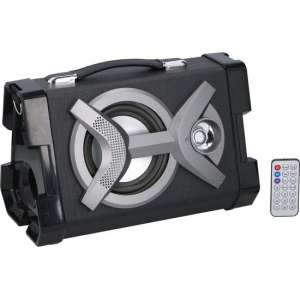 Dunlop Draadloze Speaker - Bluetooth - FM-radio - Draagbaar - 20 Watt - Zwart