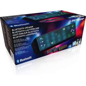Dunlop speaker - Bluetooth - 2x 3W-speakers - LED verlichting