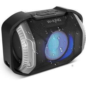 W-KING S8 Waterproof Bluetooth speaker - Fiets speaker - Zilver