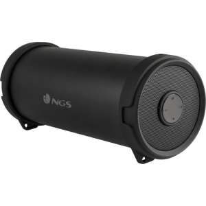 NGS Roller Flow mini - 10W - Draadloze speaker - Bluetooth - draadbaar - Zwart
