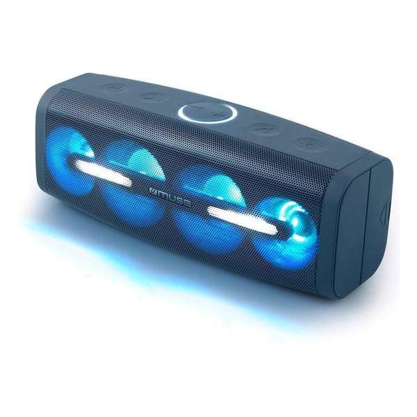 Muse M-830 DJ - Spatwaterdichte bluetooth speaker met verlichting