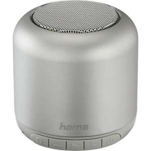 Hama Mobiele Bluetooth®-luidspreker "Steel Drum", zilver