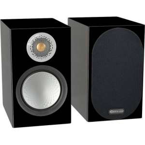 Monitor Audio Silver 50 - Boekenplank Speaker - Zwart/Glans (Paar)