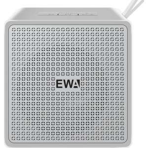 Bluetooth Speaker - Ewa Draadloze Bluetooth Speaker - Mini Speaker - Spatwaterdicht Zilver