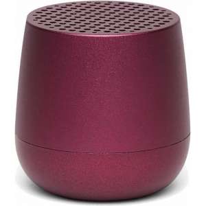 Lexon Mino Bluetooth-Lautsprecher, Dunkelrot