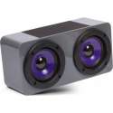 Swipe Draadloze Speaker 35 Cm Zwart/paars 2-delig
