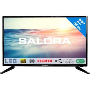 Salora 22LED1600 - Televisie - LED - Full HD - 22 Inch - Analoog - HDMI - 12 Volt