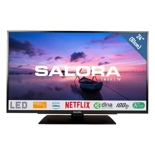 Salora 24HSB6502 HD Ready Smart LED-TV 61 cm Zwart