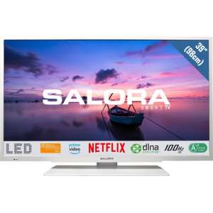 Salora 39FSW6512 - Televisie - LED - Full HD - 39 Inch - Smart - Netflix - Youtube - Wit