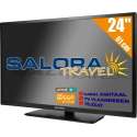 Salora Travel TV 24 inch LED9109CTS2 tv 61 cm (24'') 12 en 230 Volt HD Satelliet
