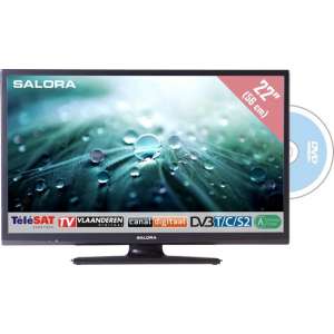 Salora 9100 series 22LED9109CTS2DVD tv Full HD Zwart